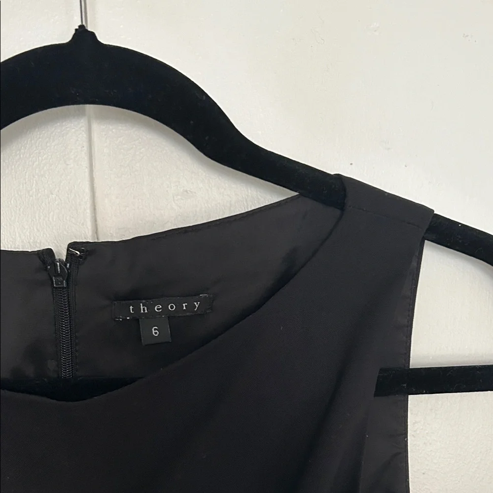 Theory Black Tailored Work Dress 4/6 - Picture 6 of 6